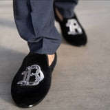 Being Dapper Monogramed Slippers