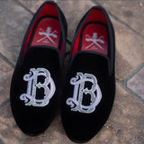Being Dapper Monogramed Slippers