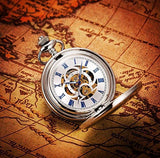Simple Elegant Mechanical Pocket Watch
