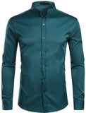 Simple Mandarin Dress Shirt