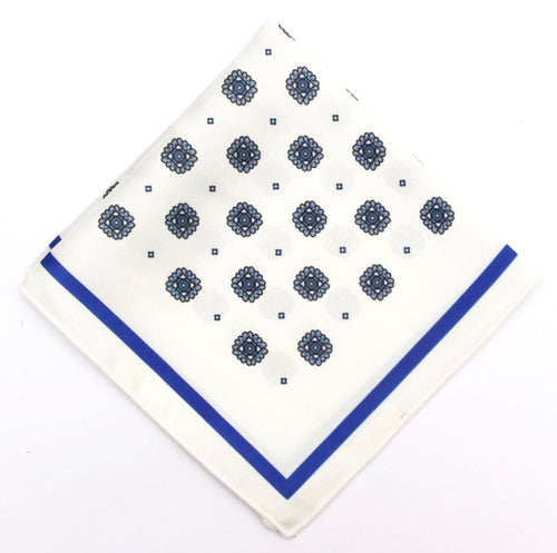 Blue & White Handkerchief